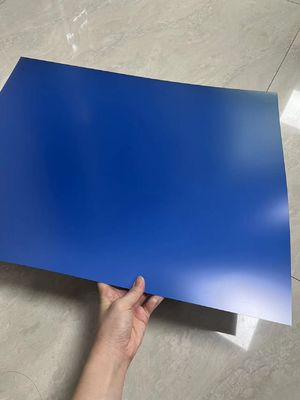 Niebieska powłoka, płytka termiczna CTP o maksymalnej szerokości cewki 1350 mm do 350000 wydruków