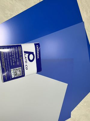 Gładkie drukowanie płytki CTP z jedną warstwą o temperaturze 20-25 C i grubości płyty 0,15-0,30 mm