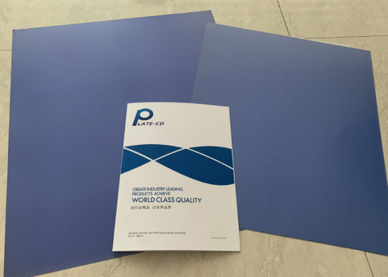 1650mm Niebieska płytka CTP termiczna do druku offsetowego 25±5s Rozwój