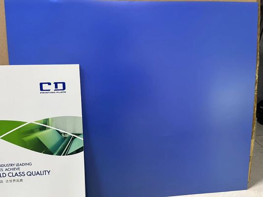 0.15-0.30mm CTP Płytka drukarska Niebieska Jednorazowa powłoka 18 miesięcy