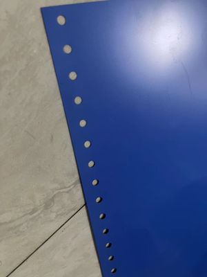 Błękitna płytka CTP z przewierceniem, płytka CTP o 18 miesiącach trwałości