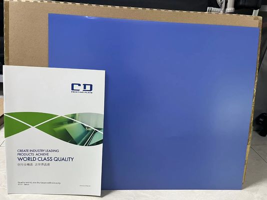 Jednowarstwowa pozytywowa płyta drukarska CTCP o energii naświetlania 40-50mj/cm2 do druku gazetowego