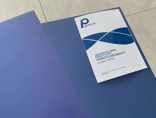 Termocromiczna płyta CTP o regulowanym rozmiarze z energią naświetlania 110-130 MJ/cm² i maksymalnym rozmiarem produkcji 1680*1480 mm